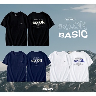 New 🔥So on เสื้อยืด Basic ทรง Oversize รุ่น  So Soul (ใส่โค้ด  WHRJWJ ลดสูงสุด 40.-)