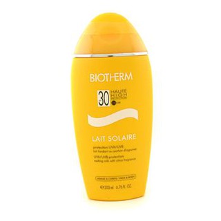 BIOTHERM  Lait Solaire SPF 30 UVA/UVB Protection Melting Milk  Size: 200ml/6.76oz