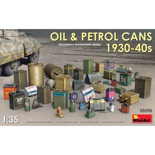 MiniArt 1/35 MI35595 OIL &amp; PETROL CANS