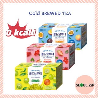 Damtuh Zero Calorie Cold Brew Tea, 0 Kcal ถุงชาเกาหลี, 20T 3 รสชาติ