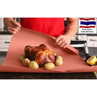 Pink/Peach Butcher Paper Roll - 18 inch x 54 meter long. FDA Approved, craft paper, kraft paper