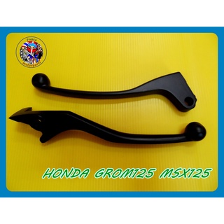 มือครัช-มือเบรค HONDA GROM125 MSX125 Brake &amp; Clutch Lever Set สีดำ