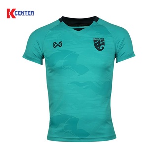 Warrix เสื้อเชียร์ฟุตบอลทีมชาติไทย ปี 2020 WA-20FT53M เขียวกรม