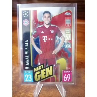 Topps Chrome Match Attax 2021/22 (Next Gen) จำหน่ายแยกใบ