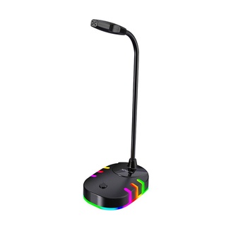 ไมโครโฟนตั้งโต๊ะ XTRIKE ME รุ่นXMC-02 (USB POWERED) MICROPHONE RGB BACKLIGHT ของแท้100%