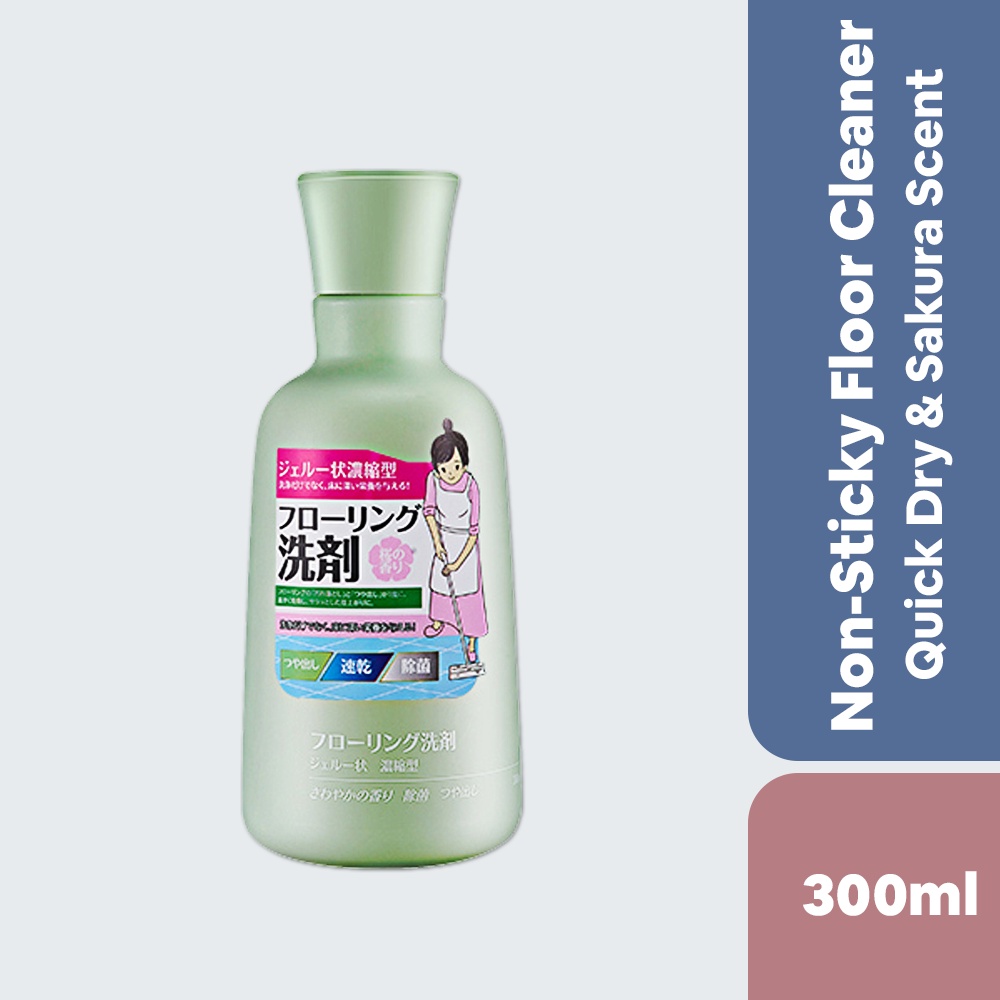 1Drop to Mop OnceSakura Aroma Non-Sticky Multi Purpose Floor Cleaner Gel กําจัดแบคทีเรีย 99.9% 300ML