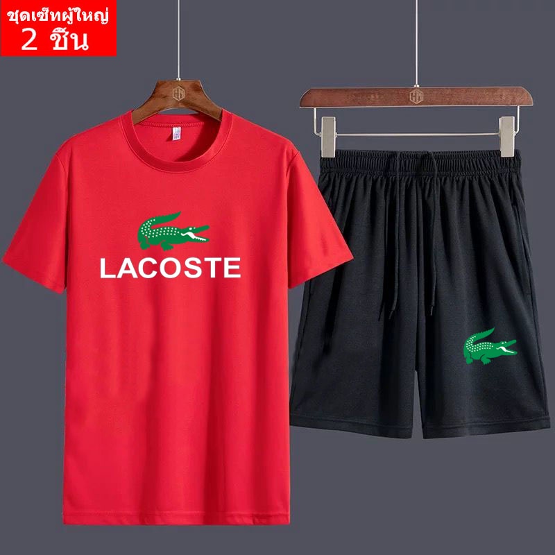 BK208+FF325 ชุดเซ็ทแขนสั้น+กางเกงสีดำขาสั้น เสื้อยืดสกรีนลาย