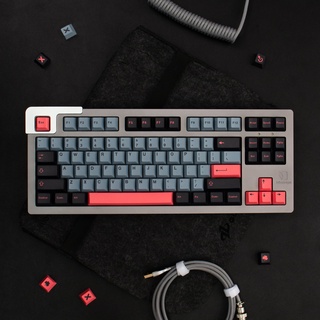 ปุ่มกดคีย์บอร์ด 130 คีย์ GMK 8008 PBT DYE-SUB สําหรับคีย์บอร์ด Mechanical RK61 RK64 84 100