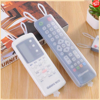 Transparent Lovely Silica Gel AC Air Conditioning Remote Control Cover Case Dust Bag TV