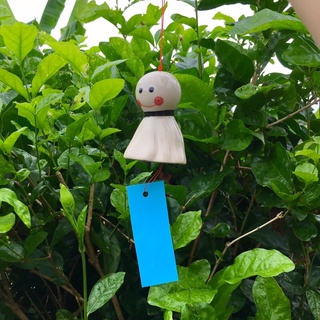 ตุ๊กตาไล่ฝน กระดิ่ง โมบาย ของตกแต่งบ้านและสวน สไตล์วินเทจ มิ…