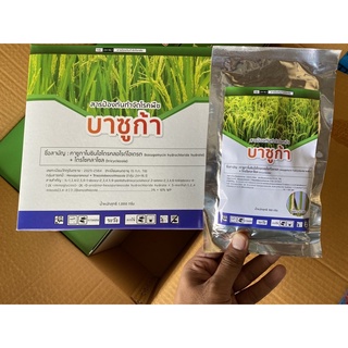 บาซูก้า 100 กรัม 🛑🛑 โรคใบไหม้ในนาข้าว คาซูก้าไมซิน+ไตรไซคลาโซล #ใบติด#เน่ายุบ