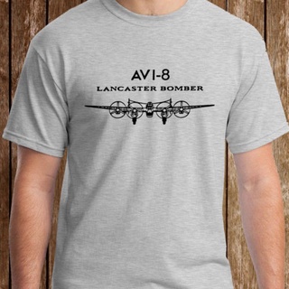 เสื้อยืดคอกลม Lancaster Bomber Avi 8 WatchesS-5XL