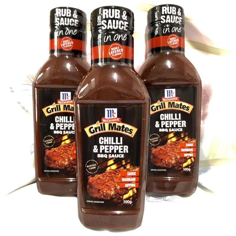 McCormick แม็คคอร์มิค บาร์บีคิวซอส ขนาด 500 กรัม ซอสบาร์บีคิว ฮาล้าล