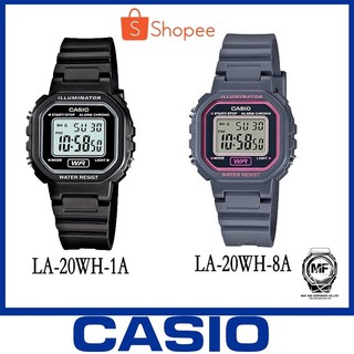 แท้ 100% Casio LA-20WH สุดฮิต หน้าปัดเล็กขวัญใจสาวๆ ข้อมือเล็ก แท้ประกัน 2 ปี