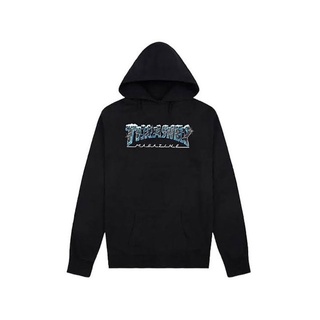 THRASHER - BLACK ICE HOODIE