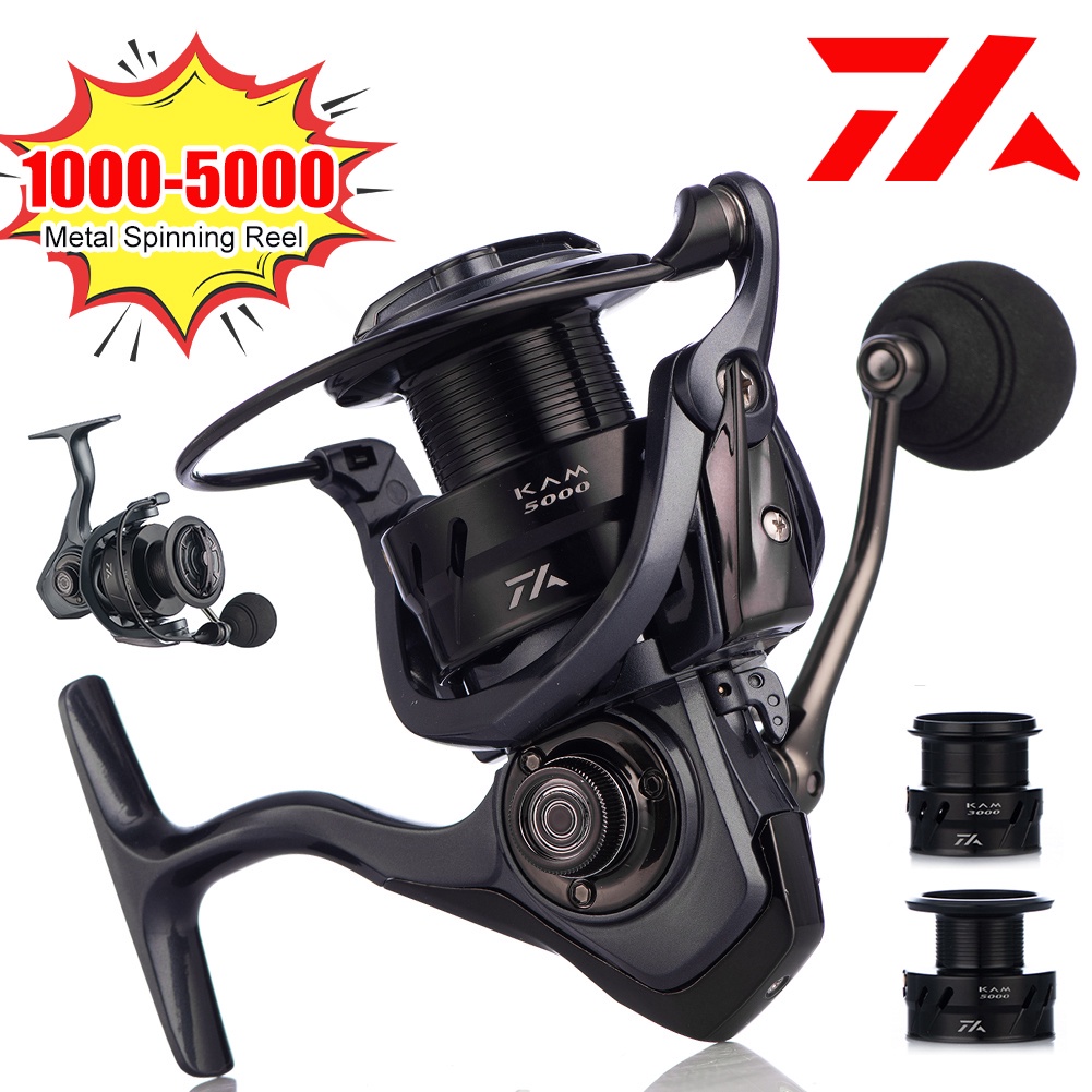 Spinning Reel 1000-5000 11KG Max.Drag Metal Spool สำหรับน้ำจืดน้ำเค็ม