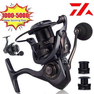 Daiwa Spinning Reel 1000-5000 11KG Max.Drag Metal Spool สำหรับน้ำจืดน้ำเค็ม