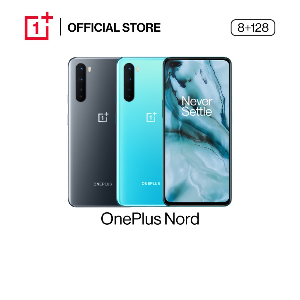 OnePlus Nord (8GB+128GB) Lead with speed, Camera 48MP, Snapdragon™ 765G,แบตเตอรี่ 4116 mAh, หน้าจอขนาด 6.44 นิ้ว