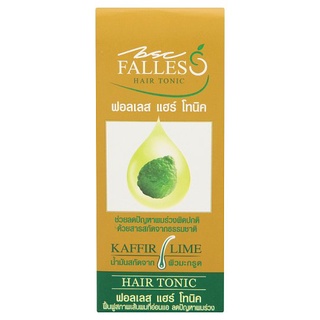 🔥The Best!! บีเอสซี ฟอลเลส น้ำมันสกัดจากผิวมะกรูด 90มล. BSC Falless Kaffir Lime Hair Tonic 90ml