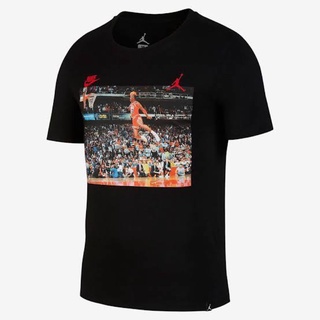 tshirtเสื้อยืดคอกลมฤดูร้อนเสื้อ Air jordan 3 Free throw line 1988 Dunk Dri - FitSto4XL