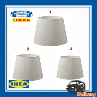 โป๊ะโคม โคมไฟ เทาอ่อน SKOTTORP สกอตทอร์ป  IKEA (อิเกีย)