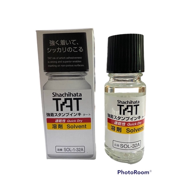 สารละลายน้ำหมึกอุตสาหกรรม SHACHIHATA TAT Solvent SOL-1-32A (55ml.)
