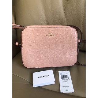 COACH MINI CAMERA BAG หนังแท้สี Shell Pink