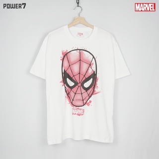 Power 7 Shop เสื้อยืดการ์ตูน ลาย มาร์เวล ลิขสิทธ์แท้ MARVEL COMICS  T-SHIRTS (MVX-027)S-5XL