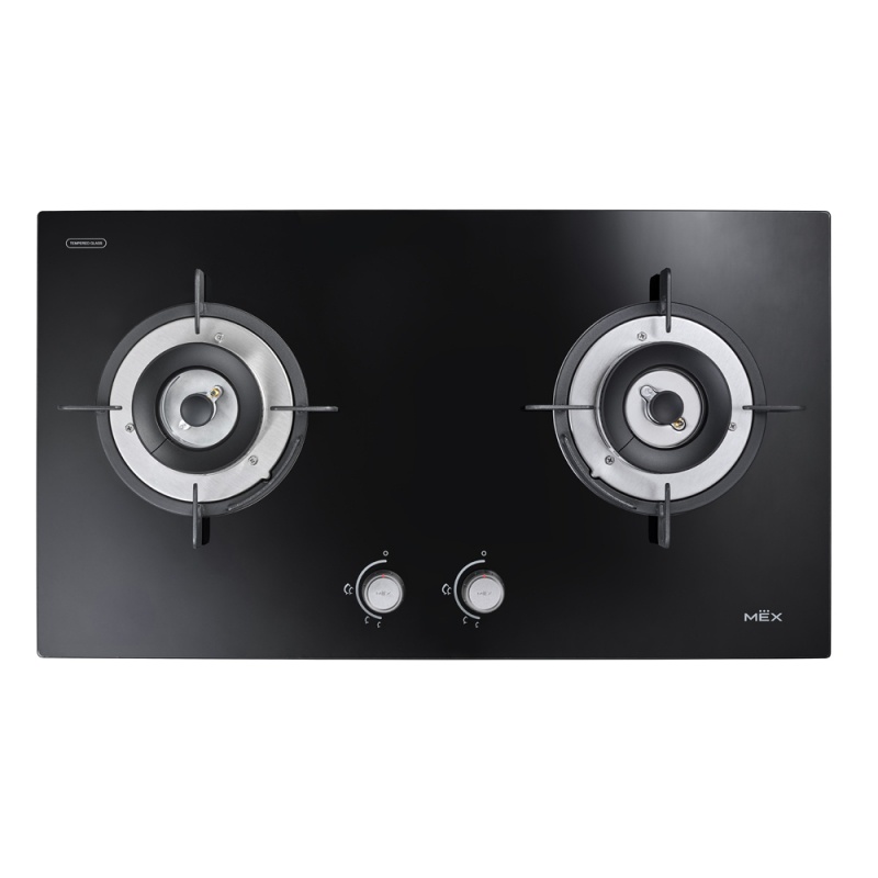 (MEX) เตาแก๊สฐานกระจก Tempered glass คุณภาพสูง รุ่น V4731M