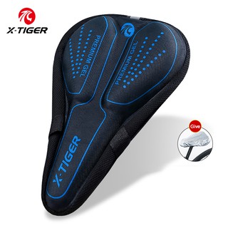 X-TIGER Road Bike Seat Cover Thickened Gels Mountain Bicycle Saddle Cushion Comfortable Cycling Seat Mat