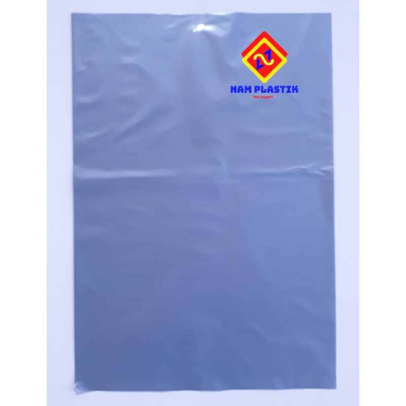 Plastic Packing Online Shop 20 x 30 Cm / 20x30 / ต่อแผ่น / กาวไม่มี / Plastic Onlineshop / สีเงิน / 