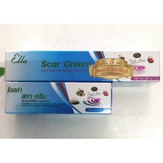 เอลล่า สการ์ครีม Ella scar cream ลดรอยแผลเป็น (ครีมทาแผลเป็น)