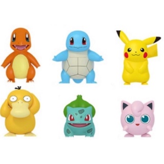 โมเดลโปเกมอน Pokemon เซ็ต 6 ตัว โปเกม่อน