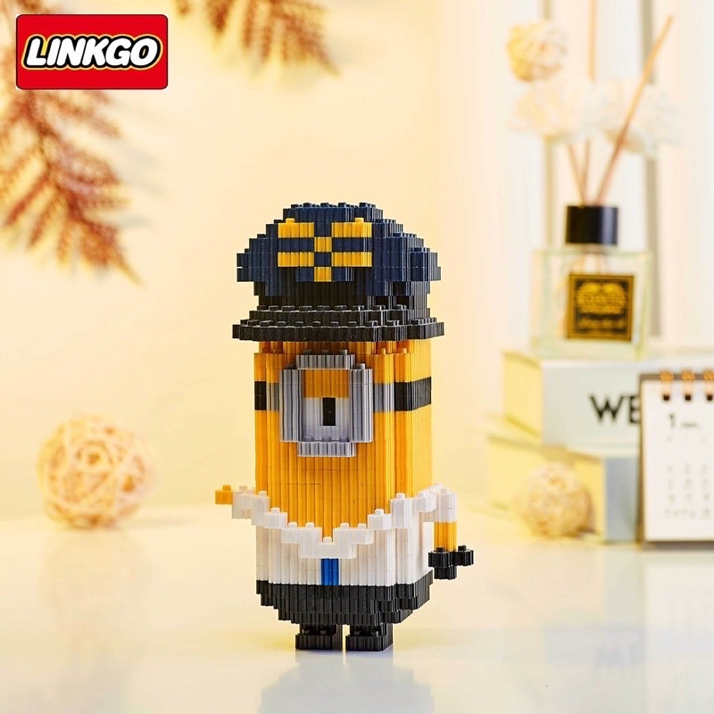 ตัวต่อ​ แบบเฟือง​ มิน​เนี่ยน​ 4 แบบ​ ใหม่ ยี่ห้อ​ Lingko​ (400+pcs) พร้อมส่ง รูปที่ 2