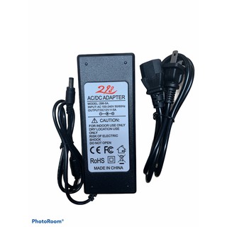 อะแดปเตอร์ 5A /12V-Dc AC / DC Adapter 12V 5A 5.5 mm. x 2.5 mm. สินค้าคุณภาพดีมาก รัประกัน 1 ปี ส่งฟรี (SKU0657)