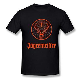 เสื้อยืดโอเวอร์ไซส์เสื้อยืดพิมพ์ลาย jagermeister music tour logo สําหรับผู้ชายS-3XL