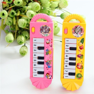 ของเล่นเด็กเครื่องดนตรีเปียโนพลาสติกเสริมพัฒนาการเด็ก