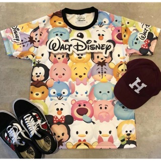 เสื้อยืด &amp; เดรส ผ้าดาวกระจายลาย walt Disney