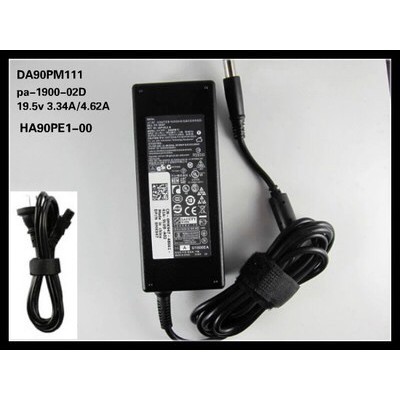 อแดปเตอร์ Adapter Notebook M5Y1K Battery Charger Inspiron Latitude Vostro 19.5V 4.62A 7.4*5.0 ประกัน