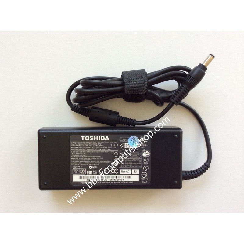 TOSHIBA Adapter อะแดปเตอร์ ของแท้ TOSHIBA 19V 4.74 A หัว 5.5*2.5 90W