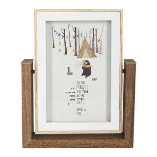 Picture frame FRAME WOOD PINE 4X6 INCHES BEIGE HLS Home decoration Home &amp; Furniture กรอบรูป กรอบรูป HOME LIVING STYLE PI