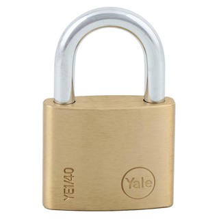 กุญแจ YALE YE1/40/122/4 40 MM สีทองเหลือง 4 ตัว/ชุดMASTER KEY YALE YE1/40/122/4 40MM BRASS PADLOCK SET 4EA/SET