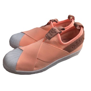 Adidas Superstar Slipon W "Pink Peach" แท้ 💯%