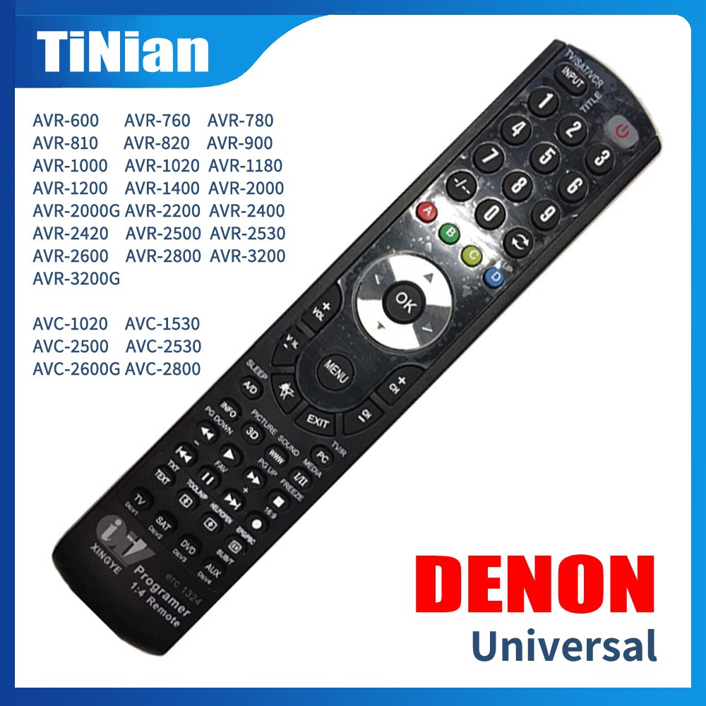 รีโมตคอนโทรล แบบเปลี่ยน สําหรับตัวรับสัญญาณ AV Denon AVR-2530 AVR-2600 AVR-2800 AVR-3200 AVR-3200G