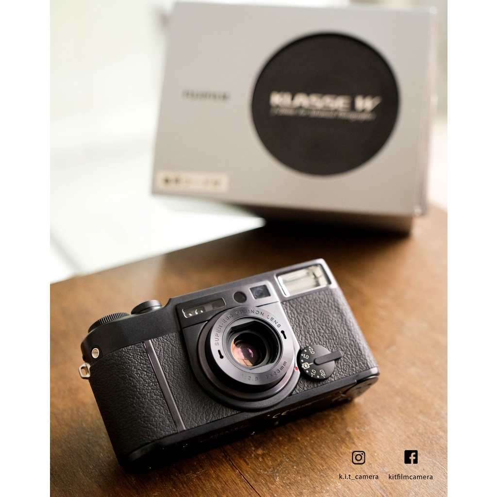 FUJIFILM Klasse W Black Full Box Shopee Thailand