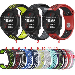 สายยางซิลิโคนสายแบบ Sport Band สาย Nike สำหรับ Garmin Forerunner 245m / 645