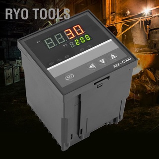 [คลังสินค้าใส] Ryo เครื่องมือควบคุมอุณหภูมิอัจฉริยะ Rex-C900 Pid สําหรับเครื่องเตาอัจฉริยะ