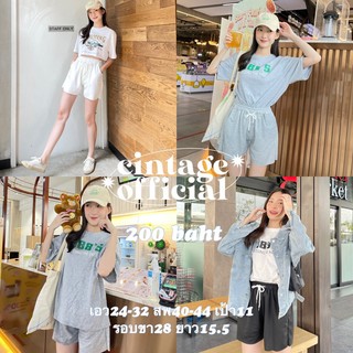 Cintage♡ CT1334 กกวอร์มขาสั้น608