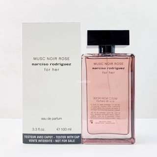 JUL02 ส่งฟรี Narciso Rodriguez Musc Noir Rose For Her EDP 100ml กล่องเทส น้ำหอมผู้หญิง