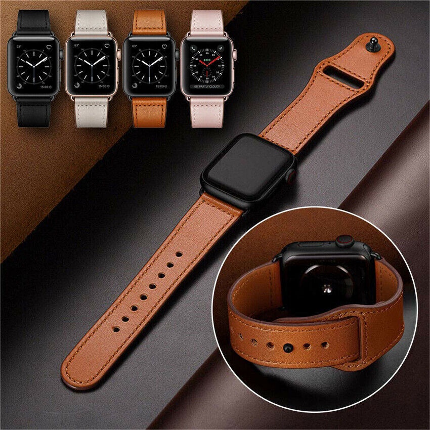 สายนาฬิกาข้อมือหนัง สําหรับ Apple Watch Ultra Pro 49 มม. SE 2022 Band 38 40 41 45 มม. iWatch Series 8 7 6 5 4 3 2 1 SE